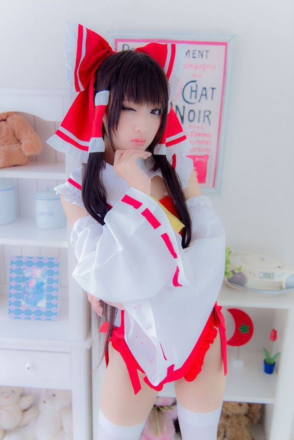 火将ロシエル 《Touhou Project》Hakurei Reimu+Flandre Scarlet [猫耳メイド屋]