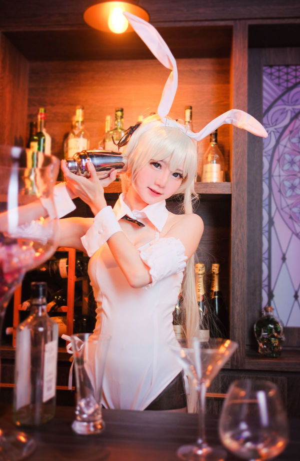 [Foto COSER celebrità di Internet] Sally Dorasnow - Abito da coniglio Sora Kasugano