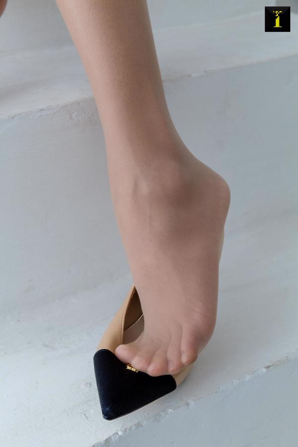 Wanping "Wanping Retro Velvet Skirt" [Iss to IESS] Kaki yang indah dan kaki sutra