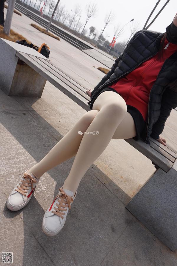 [丝意SIEE] No.062 琦琦 《肉丝白鞋最配》