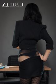 Beenmodel Chen Chen "Black Silk Milf" [Ligui Liguil] Internet Beauty