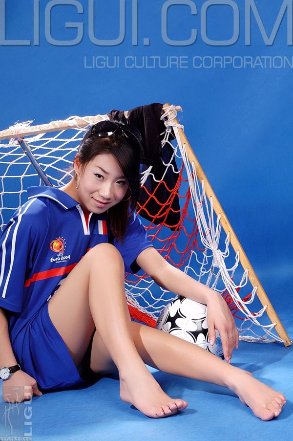 [丽 柜 LiGui] Model Silly "Football Baby" Seidenfußbild