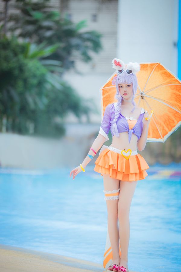 Coser Qi Guer MIKI "King of Glory, Gongsun Li Tangerine Summer"