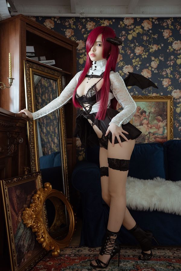 Senhorita Wen é irracional "a condessa do diabo" [COSPLAY Welfare]