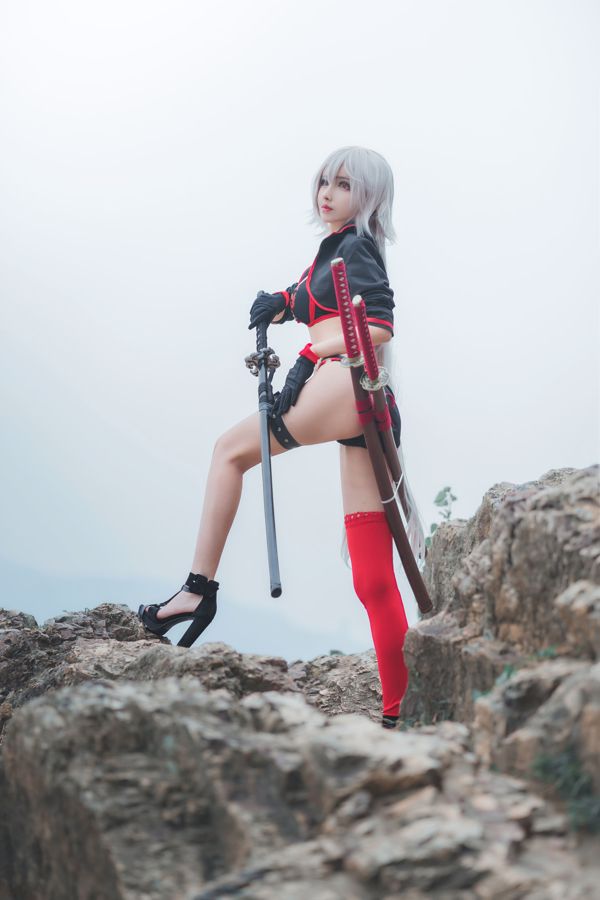 COS beauty Rioko Ryoko "Swimsuit Black Sada"