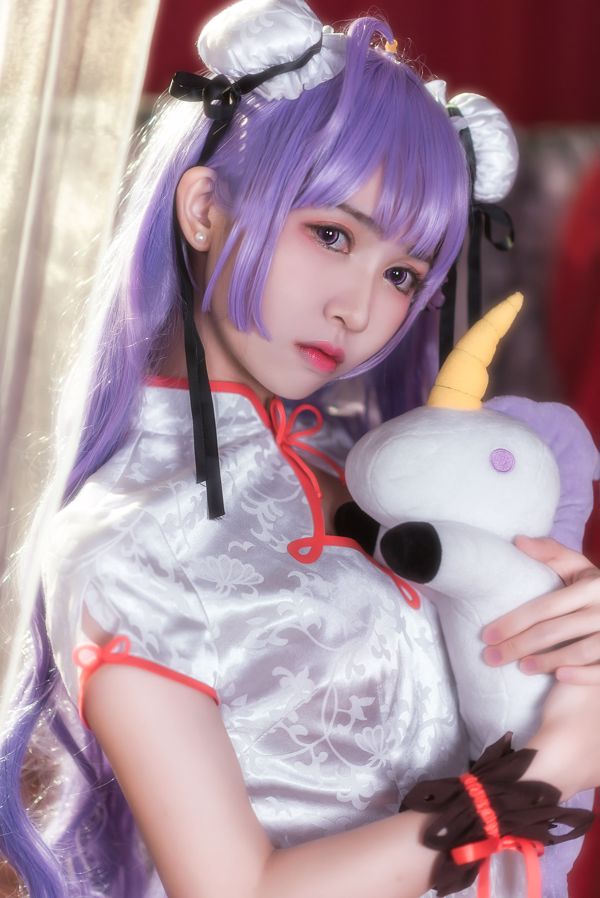 [Coser 美女] Faey Eel "ยูนิคอร์นดอกไม้สีฟ้า"