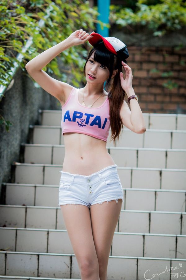 [Taiwan Zhengmei] Cai Yixin-Hot Pants Abbigliamento sportivo