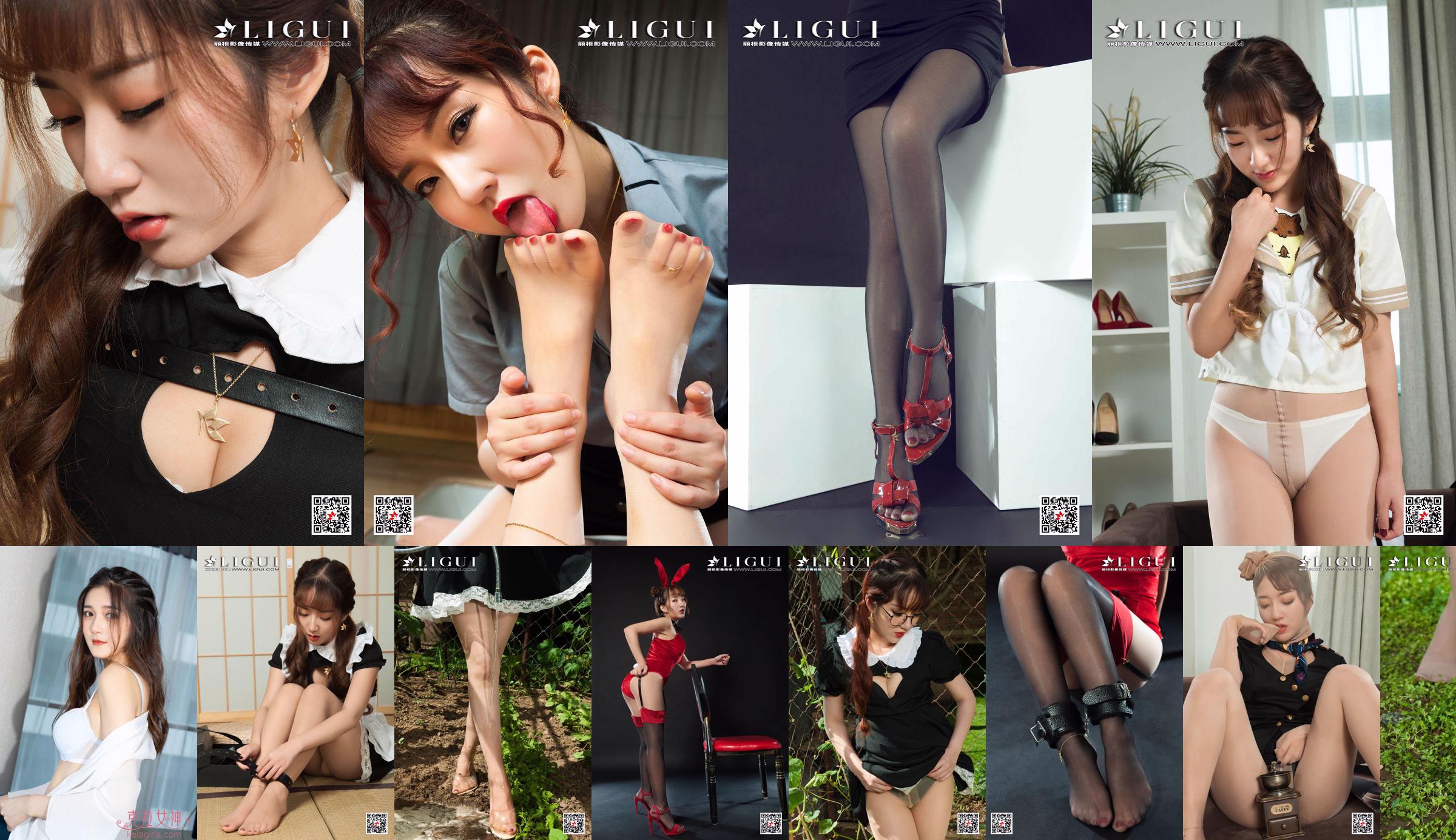 [丽柜Ligui] Network Beauty Model Xixi & Bear No.ddfb19 Seite 1